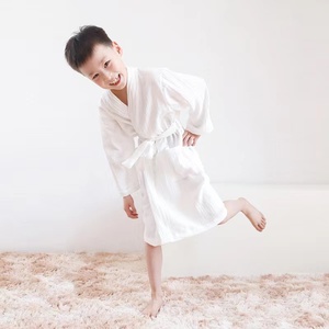 Kimono <span class=keywords><strong>Yukata</strong></span> en <span class=keywords><strong>coton</strong></span> biologique respirant pour hommes, femmes et enfants, vêtements d'hôtel, pyjamas - Product Image 3