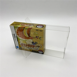 <span class=keywords><strong>Caja</strong></span> <span class=keywords><strong>de</strong></span> Exhibición NSLikey PET Protect Collection para Cartuchos <span class=keywords><strong>de</strong></span> Juego NDS <span class=keywords><strong>Pokemon</strong></span> Soul Sliver / Heart Gold, Versión Estadounidense y Japonesa - Product Image 1
