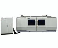Nouvelle fraiseuse CNC automatique robuste à 4 axes, châssis entièrement soudé en acier, commande PLC, moteur 40 kW, ATC, roulement unique pour le travail du bois