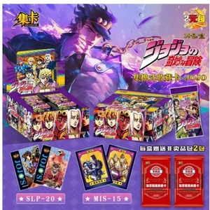 Caja de Cartas Coleccionables de JoJo's Bizarre Adventure, Personajes Kujo Jotaro y <span class=keywords><strong>Kakyoin</strong></span> Noriaki, Anime JOJO, Cartas de Batalla - Product Image 2