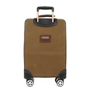 Sacs à roulettes de grande capacité personnalisés par le fabricant, sacs à bagages en <span class=keywords><strong>toile</strong></span> vintage pour hommes, sacs de voyage, valises - Product Image 4