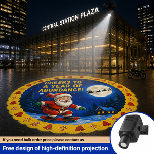 Custom Logo Gobo <b>Projector</b> Advertising <b>Lights</b> Auto Color Changing Outdoor Projection Lamp Gobo Custom Logo Welcome Led <b>Projector</b> - Product Image 4