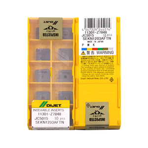 SEKN1203AFTN JC5015 100% Original DIJET Carbide Insert with the Best Quality 10pcs/lot - Product Image 1