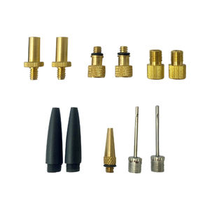 אופני אופניים פליז Presta ורדר צמיג שסתום מתאם ערכת כדור משאבת מחט - Product Image 2