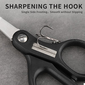 Tunala Visuitrusting Vispliers Schaar Vlechtlijn Aas Cutter Haakverwijderaar Tackle Tool Snijden Visschaar - Product Image 3