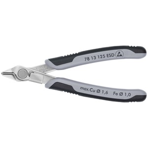 Pince électronique Knipex Super Knips ESD 78 13 125 Max Cu 1.6mm Fe 1.0mm - Product Image 1