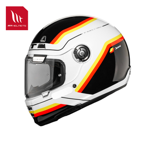 Casque de moto intégral MT Helmets Jarama FORMULA ABS avec visière transparente, design simple, homologué ECE, nouveau, toutes saisons, à libération rapide - Product Image 1
