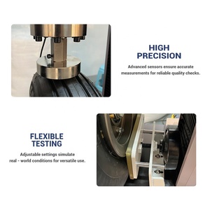 विमान पहिया स्थिर दबाव परीक्षक कैस्टर स्टेटिक लोड परीक्षण मशीन विमान व्हील दबाव स्थायित्व परीक्षण उपकरण - Product Image 6