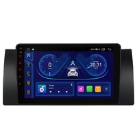 Autoradio Android 9 pouces 4+64 Go pour BMW X5 E53 1999-2006 Octa Core avec plusieurs thèmes d'interface utilisateur, 4G LTE intégré, EQ DSP XTRONS