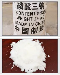 Fabricante de alta pureza Na3po4 98% de fosfato trissódico/tri fosfato de sódio/TSP/CAS 7601-54-9 de qualidade alimentar melhor preço