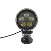 Luz de trabajo LED COB halo para coche, nueva, 50W, redonda