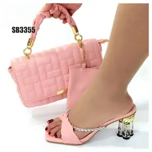 Factory Direct Sales Good Price Party Shoe And Bag Sets