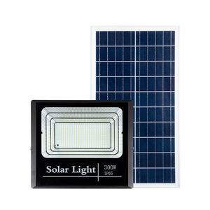 Projecteur LED solaire mural extérieur en aluminium 100w 200w 300w pour jardin - Product Image 2