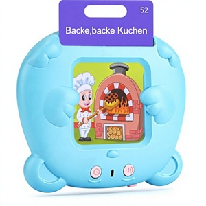 Cartes flash parlantes AHJ 510 mots en allemand, 255 feuilles, jeu interactif de langues pour enfants de 2 à 6 ans, fabriqué en Chine - Product Image 1