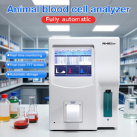 Nouvel analyseur d'hématologie automatique, analyseur de sang vétérinaire précis, équipement de laboratoire pour analyse différentielle en 3 parties