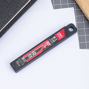 Cuchilla multiusos Deli de 9 mm con punta en pico y ángulo de 30 grados para cortar película, cuero y papel tapiz - Product Image 4