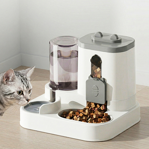 Dispensador <span class=keywords><strong>de</strong></span> Bebida para Mascotas Comedero Automático para Gatos Integrado con Circulación <span class=keywords><strong>de</strong></span> Flujo <span class=keywords><strong>de</strong></span> Agua Potable - Product Image 1