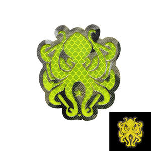 Distintivo Morale del Gioco, Fascia Internazionale Oro <span class=keywords><strong>Nero</strong></span>, <span class=keywords><strong>Lupo</strong></span> Bianco, Materiale in Tessuto di Nylon Tagliato <span class=keywords><strong>al</strong></span> Laser, Dimensioni Personalizzabili - Product Image 4