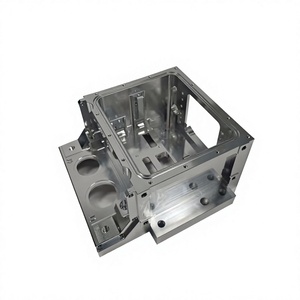 Abrazadera de cable de aluminio 6061 T6 mecanizada por CNC rápida - Product Image 1