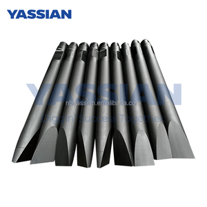 Cincel de Tipo Cuña para Perforación, Herramienta de Minería, Piezas Montabert de Hierro Forjado, Certificado ISO, Marca Yassian, Dureza HRC53-56, 1.5 Años de Garantía en Piezas - Product Image 3