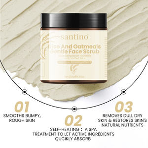 <span class=keywords><strong>Exfoliante</strong></span> puro <span class=keywords><strong>de</strong></span> <span class=keywords><strong>avena</strong></span> y miel natural original <span class=keywords><strong>de</strong></span> logotipo privado <span class=keywords><strong>para</strong></span> nutrición facial y corporal - Product Image 2