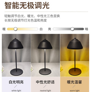 New cross-border mini <b>table</b> lamp, bedroom USB ambient light, desktop <b>bedside</b> eye-protecting <b>LED</b> creative gift decorative <b>table</b> - Product Image 1