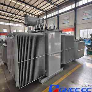 หม้อแปลงแบบจุ่มน้ำมันสามเฟสประสิทธิภาพสูงสำหรับพลังงานลม69kv ได้รับการรับรองมาตรฐาน ISO - Product Image 2