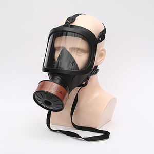 Vente directe d'usine de masques à gaz entièrement équipés pour la lutte contre les incendies d'urgence, protection intégrale anti-toxique avec filtration biochimique - Product Image 3