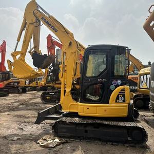 95% New Low Price Used Komatsu <b>PC</b> 55MR 5.5 Ton <b>Mini</b> Excavator Earth-Moving Small Machinery Secondhand Komatsu PC55mr for Sale - Product Image 4