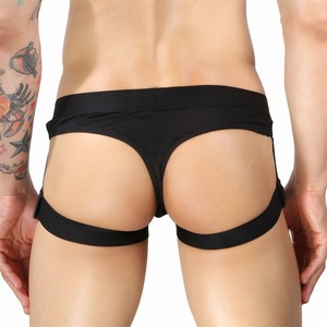 Set Lingerie <span class=keywords><strong>Sexy</strong></span> in Nylon da <span class=keywords><strong>uomo</strong></span> a metà e basso sospensorio per Costume da discoteca per adulti - Product Image 1