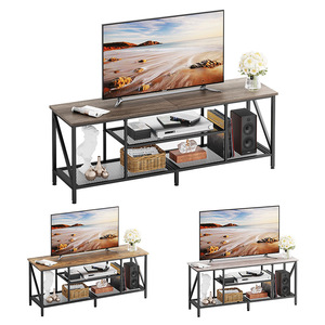Mesa de centro superventas transfronteriza, mueble de almacenamiento para sala de estar, mueble de panel moderno de lujo ligero, mesa de centro para apartamento pequeño - Product Image 3