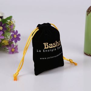 Velvet <b>Drawstring</b> <b>Pouch</b> for Jewellery for Watches Necklaces Rings and Gems Recyclable for Promotions - Product Image 3