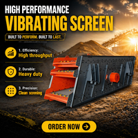 Machine de criblage circulaire vibrante à performance stable avec plateau de criblage multicouche pour ligne de traitement des roches et des minerais