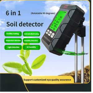 Support de Plantes de Jardin Professionnel Écologique en Plastique 6-en-1 Rotatif avec Écran et Testeur de PH, d'<span class=keywords><strong>Humidité</strong></span> et de Lumière pour l'Agriculture - Product Image 4