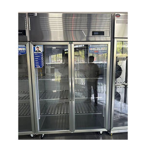 Rebirth Вертикальная 4-дверная Коммерческая Морозильная камера из нержавеющей стали 1000 литров с отрицательной мощностью 220 В/110 В - Product Image 6