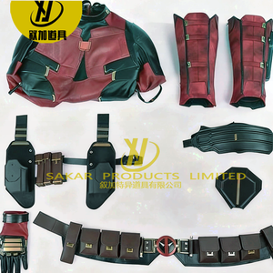 <span class=keywords><strong>Costume</strong></span> de cosplay de personnage de film de haute qualité, sur mesure pour Deadpoo Wade Wilson, pour collection personnelle, adulte, jeu de rôle - Product Image 6