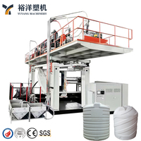 Máquina de Moldeo por Extrusión y Soplado Automática Industrial para Tanques de Agua de Plástico HDPE de 2 Capas y 20000L para Exteriores, con Espesor de Producto Uniforme
