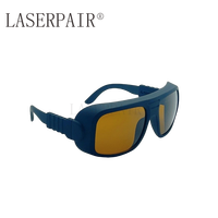 Lunettes de sécurité laser certifiées CE OD5 + Lunettes de protection des yeux pour machine de détatouage laser Q-Switched