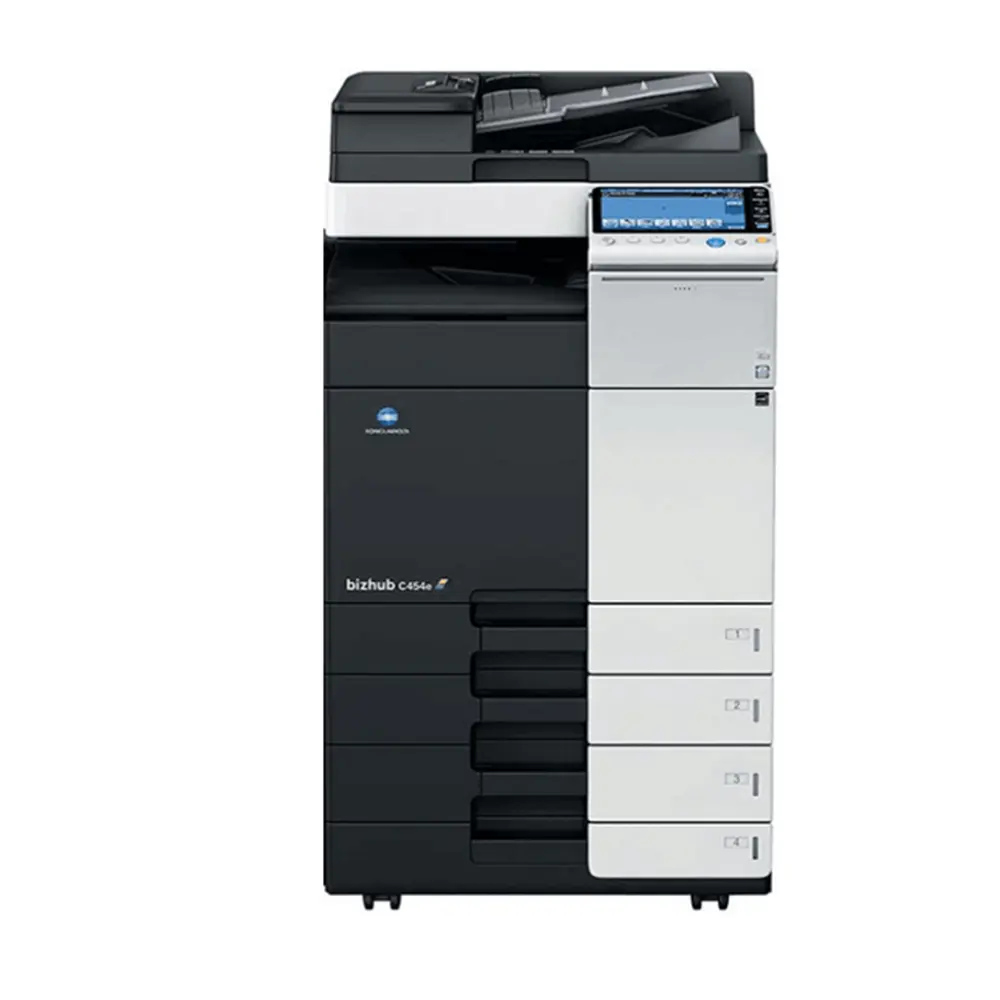 Office equipment bizhub c454/454e Multifunction Refurbished used copier machine For konica minolta colored copier