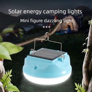 โคมไฟตั้งแคมป์พลังงานแสงอาทิตย์กันน้ำ IP66, โคมไฟ LED ชาร์จไฟ USB ได้พร้อมไฟ3600มิลลิแอมป์ต่อธนาคารโคมไฟแขวนฉุกเฉินหรี่แสงได้ - Product Image 5