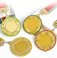 Médailles sportives personnalisées 3D en métal vierge, fabrication Percolour, prix compétitif, pour karaté, boxe, événements religieux et courses