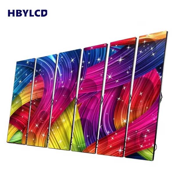 Supermarket Digital Signage Custom Size Indoor P2 P2 5 P3 Smart Poster LED Display Screen