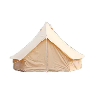 Sıcak lüks tuval pamuk Glamping moğol kamp ev aile çan Yurt çadır satılık