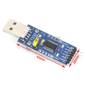 FT232 <b>USB</b> To TTL Serial Converter Module 45mm x 20mm FT232R Chip For Microcontroller Programming - Product Image 1