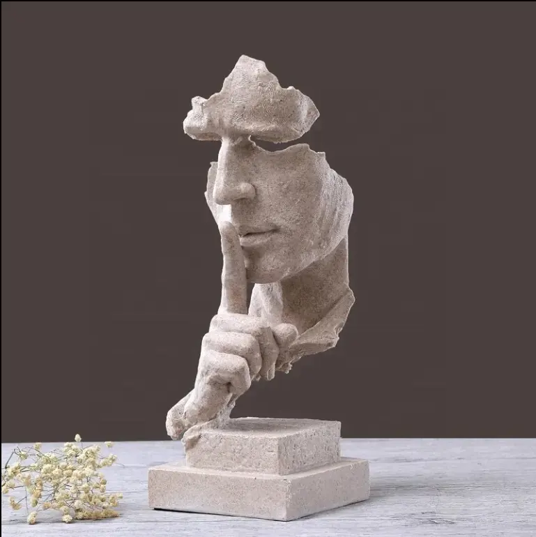 Estatua de artesanía de escultura, diseño de premio creativo para figurita de escritorio, venta al por mayor