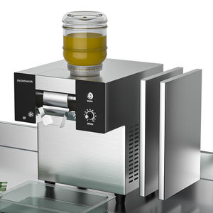 آلة تكسير الثلج اليدوية من الفولاذ المقاوم للصدأ بسعة 125 كجم، تعمل بالبطارية والكهرباء، لصنع الثلج المجروش بسعة 2 لتر للاستخدام المنزلي والخارجي - Product Image 2