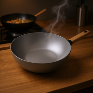 กระทะเบก้า วอก โนแมด 32 ซม. ด้ามไม้ เคลือบสารกันติด สำหรับผัดและทอด - Product Image 3