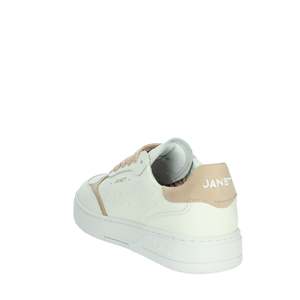 Sneakers Janet & Janet Donna J-090 Bianco Rosa Canvas, chaussures tendance - Product Image 2