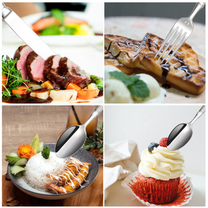 Bán Buôn Số Lượng Lớn Bạc Vintage Knife Spoon Fork <span class=keywords><strong>Set</strong></span> Chất Lượng Cao Nhà Hàng Cưới Khách Sạn <span class=keywords><strong>Flatware</strong></span> Thép Không Gỉ Bộ Dao Kéo - Product Image 6