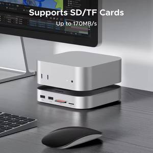 Base de Conexión USB UGREEN 10 en 1, Estación de Acoplamiento DP, Carcasa para SSD M.2 NVMe, 4K 144Hz, USB A/C 10G, SD/TF, Audio para <span class=keywords><strong>Mac</strong></span> <span class=keywords><strong>Mini</strong></span> 2026 - Product Image 5